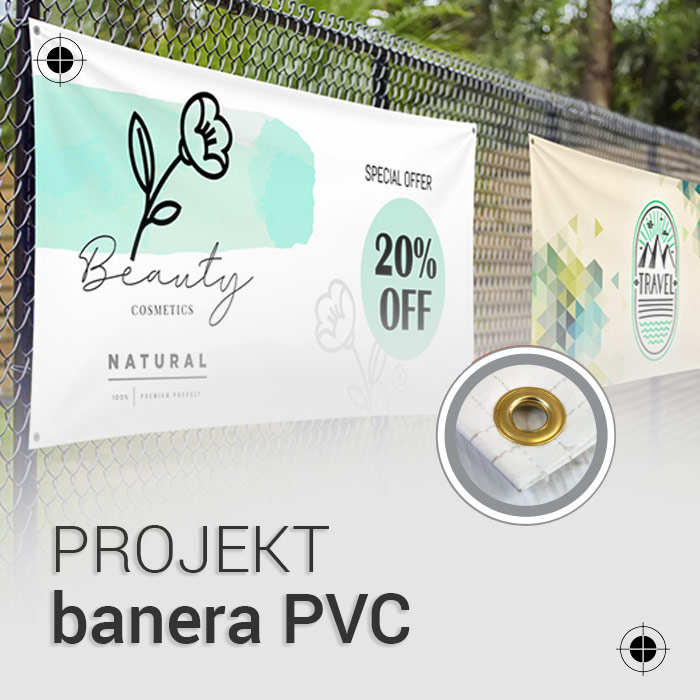 Projekt banera PVC